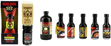 Mad Dog 357 Nuclear Hot Pepper Extract Extreme Hot Sauce Gift Set