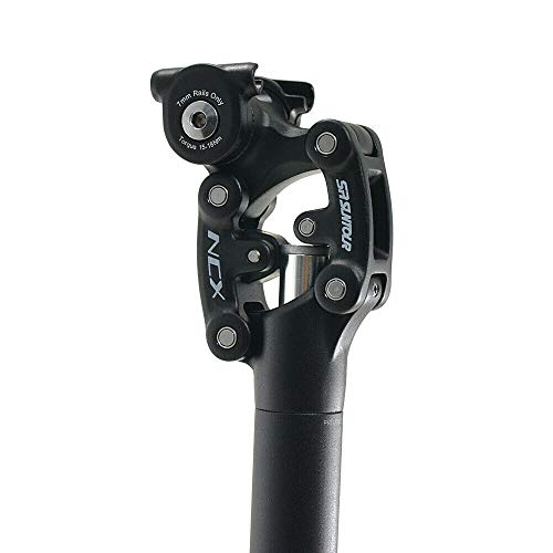 Sr Suntour Sp12 Ncx Suspension Seat Post With Protective Cover 31.6X400Mm,Black, Vk2353 #TOP3