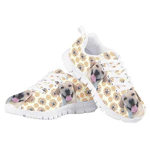 Yzaoxia Sneakers for Girls Kids Running Shoes Light Weight Non-Slip Comfortable Sneakers Breathable Mesh Walking Athletic Size 11-54