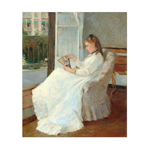 Impression giclée Berthe Morisot La sœur de l'artiste à une fenêtre A2