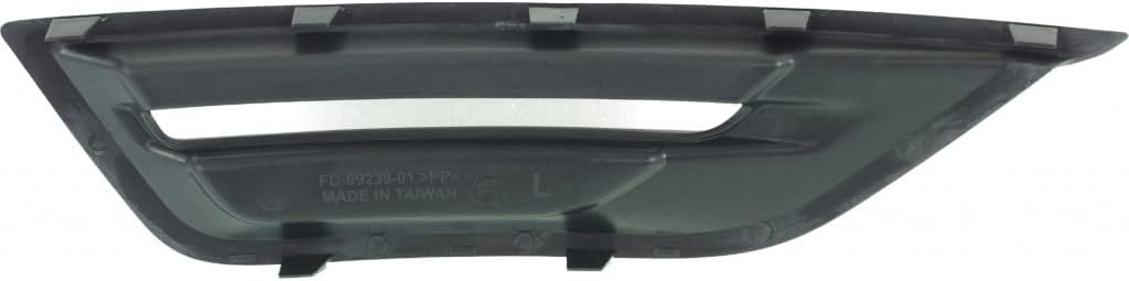 For Ford Taurus Fog Light Cover 2013 14 15 16 2017 Driver Side | Limited/SEL Model | Textured Black | FO1038143 | DG1Z17E811BA