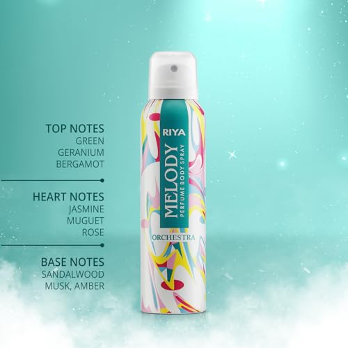 Image of Riya Bindas and Melody Perfume Body Spary- 150ml Each (Pack of 2)