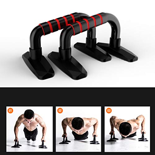 BESPORTBLE 1 par de Suporte de Push-Up Em Forma de Suporte de Treinamento Em Forma de Aperto de MÃ£o