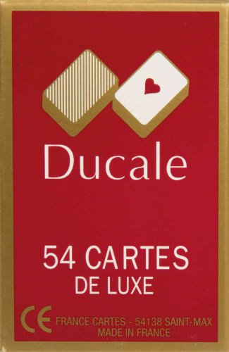 Ducale,  54 cartas de juego,surtido: colores aleatorios