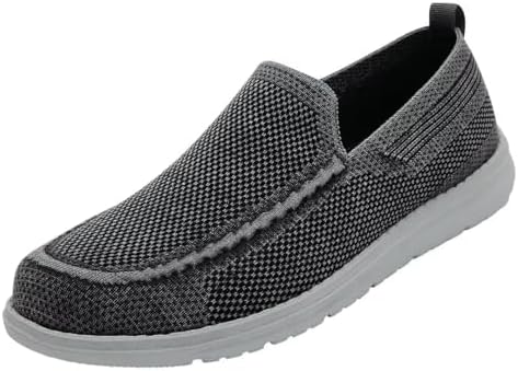 1TAZERO Extra Wide Shoes for Men – Wide Width 4E(5E) Slip on Diabetic Max Shoes with Arch Support Plantar Fasciitis Loafers Casual for Swollen Feet