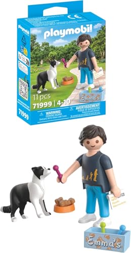 PLAYMOBIL Martin Rütter - Entrenador de perros | Juguetes a partir de 4 años | Regalo para niños | Fomenta la creatividad y la empatía | Adorable juego de rol de entrenamiento para perros con figura y
