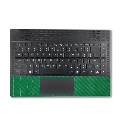 Image of MightySkins Carbon Fiber Skin Compatible with Alienware X14 R2 (2023) Full Wrap Kit - Alligator | Protective, Durable Textured Carbon Fiber Finish | Easy to Apply & Change Styles | Made in The USA
