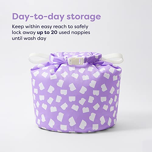 Bambino Mio, Stay at Home Wet Bag - Large, Waterproof, Nappy Laundry Storage Bag (Brave), Multicolor - Image 2
