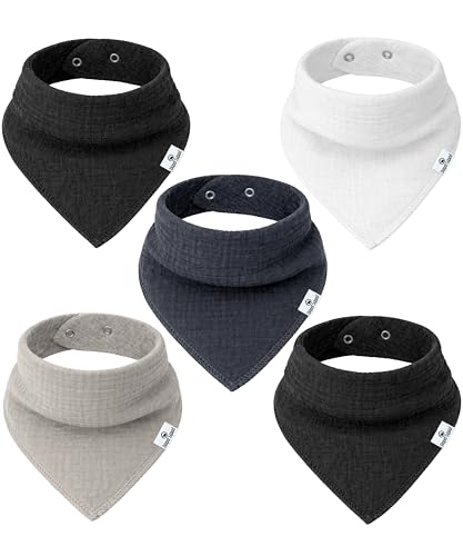 Basics - 100% Muslin / 5-Pack