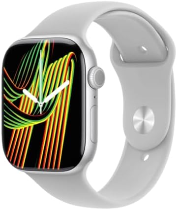 Akıllı Saat Watch 11 Pro – Bluetooth Arama, 2.2” Büyük Ekran, Nabız & SpO2 Ölçer, Uyku Takibi, Siri & Google Asistan Destekli Smart Watch (iOS & Android Uyumlu) (Beyaz) - Görsel 1