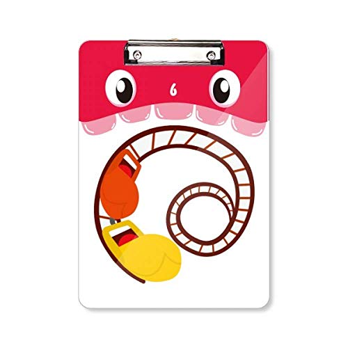 Plaque de support A4 avec dessous de verre pour protéger votre bureau