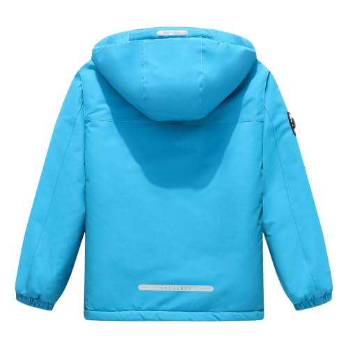 Image of Kid's Ski Jacket Winter Coat Boy's and Girl's Snowboarding Jackets | Kids Ski Jacket | Windproof, Waterproof, Insulated | Removable Hood, Zipper Pockets | Snowboarding Coat for Boys and Girls