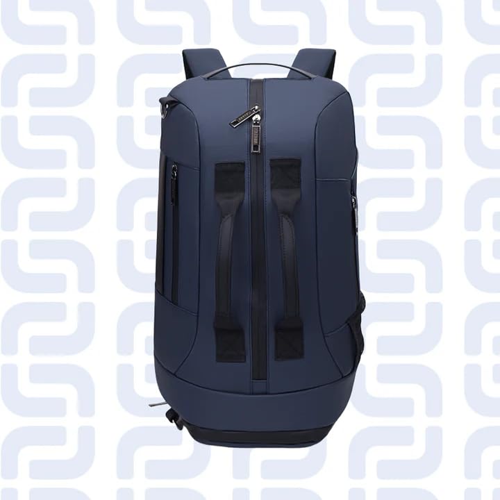 Image of ristoss Large Capacity Travel Backpack Men's Business Travel Bag Outdoor Mountaineering Bag Waterproof Backpack, Fitness Sports Bag