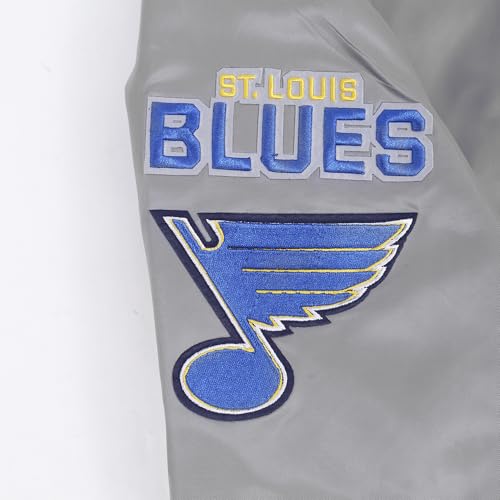 Image of Pro Standard Mens NHL Old English Satin Jacket