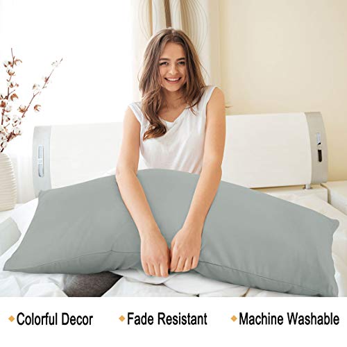 PiccoCasa Body Pillow Cover with Envelope Closure - Image 3