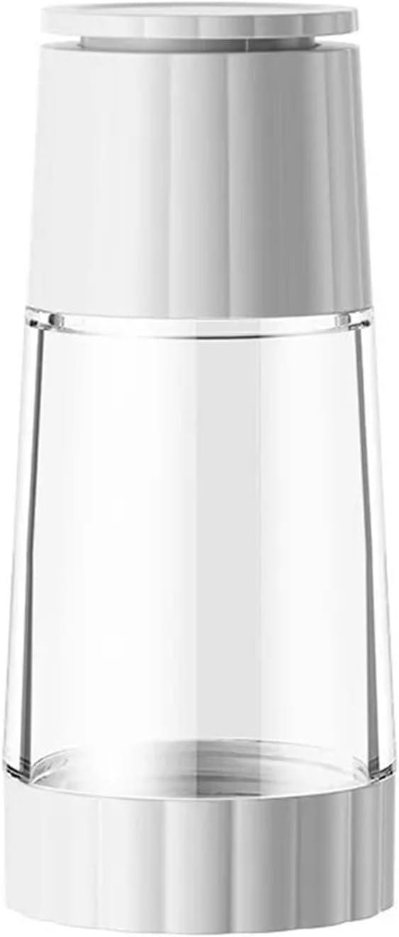 Rotary Manual Glass Pepper Grinder, Sea Salt and Spice Seasoning Bottle(Green)