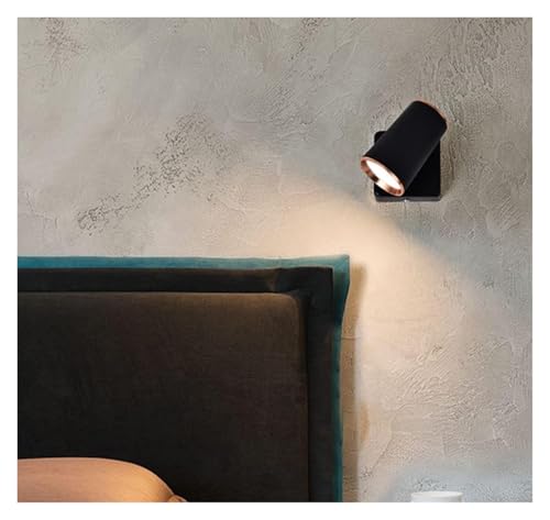 Applique en Aluminium Moderne LED Lampe de Lecture Haute Finition Orientable 360°