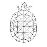 Panier à légumes – qui sert également de grand bol pour ranger légumes, œufs, en-cas, , bonbons et autres produits ménagers. panier à fruits en fil de fer