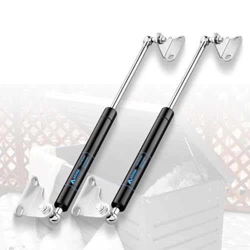 ARANA Gas Struts 15 inch 10Lbs with Brackets, 15" 45N Toolbox Gas...