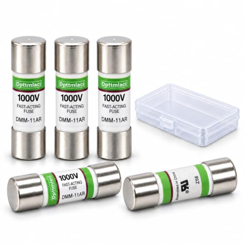 Dpttmlaci Fusible multimètre DMM-11A-R 1000V 10 x 38 mm (5 pcs)