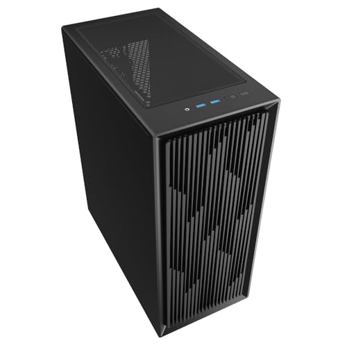 Sharkoon ミドルタワーPCケース VK2 サイドスチールパネル 120mmファン2基標準搭載 360mmラジエーター搭載可能 ATX/Micro ATX/Mini-ITX規格マザーボード対応 SHA-VK2 BK 日本正規代理店品