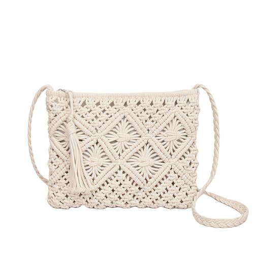 MsAnya Boho Crocheted Purse Summer Beach Crossbody...