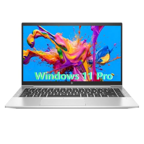 Image of HP EliteBook 845 G7 Business Laptop, 14 Inch FHD Notebook, AMD Ryzen 3 Pro 4450, 8GB RAM, 256GB SSD, Japanese QWERTY Keyboard, Windows 11 Pro (Renewed)