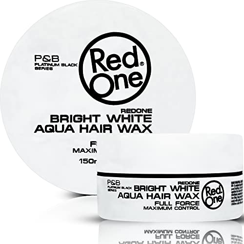 Redone Hair Styling Wax White 150 ml | Gel Wax | Peach Scent | Extra Hold | Men & Women Hair Wax | Long Lasting | Shiny Look | Maximum Control