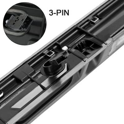 Miniatura 6 de DOCAS Manija de escotilla trasera para maletero con lámpara, tapa de puerta trasera compatible con Mini Cooper Cooper S R56 R57 R58 51132753603