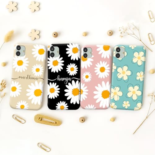 Image of COLORflow Back Cover Compatible with Samsung Galaxy M13 5G | Daisy Bloom Customized Back Cover Compatible with Samsung Galaxy M13 5G