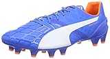 GELD ZURUCK GARANTIE PUMA Herren Evospeed 1.4 FG Fußballschuhe, Blau (Electric Blue Lemonade-White-orange Clown Fish 03), 40.5