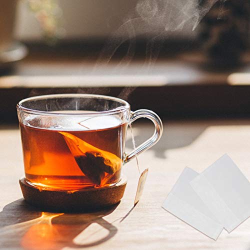 NICEXMAS 200Pcs Sacos de Filtro de Chá Sacos de Chá Soltos Vazios de Papel Infusor de Chá Saquinhos