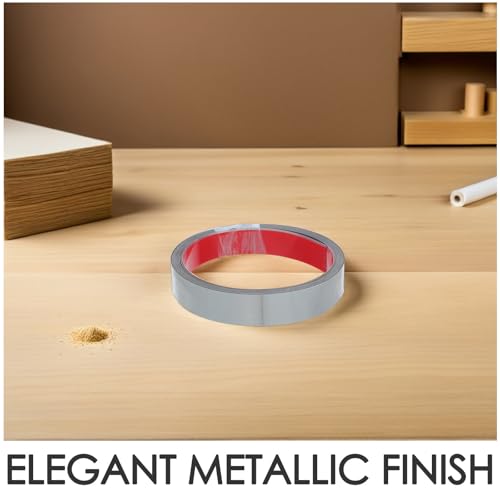 Moldura de acero inoxidable autoadhesiva flexible para muebles 4