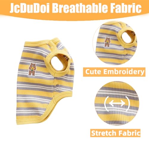 Camiseta para perro pequeño amarillo talla X-small miniatura 3