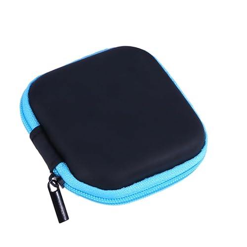 KICHOUSE Eva Headphones Storage Box Earphone Pouch Headphone Pouch Earbud Case Earphone Case