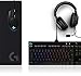 Logitech G PRO X Gaming-Headset, Over-Ear Kopfhörer mit Blue VO!CE Mikrofon + Logitech G PRO TKL mechanische Gaming-Tastatur + Logitech G PRO Gaming-Maus + Logitech G840 XL Gaming-Mauspad