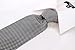 Neckties By Scott Allan - Black and Silver Neckties (Diamond)