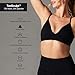 Tavi Women’s Adjustable Studio Bra – Low Impact Support, Sports Bras for Women with Removable Pads, Ideal for Workout, Barre, Pilates, Gym & Yoga, Ebony, Large