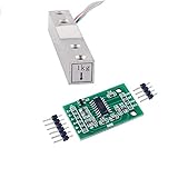 wägezelle 50 kg Das Modul verwendet 24 Hochpräzisions A/D Wandler Chip HX711, ist für hochpräzise elektronische Waage und Design konzipiert, mit zwei analoge Eingangskanäle, übernehmen die internen programmierbaren Verstärker integriert Multiplikator 128.