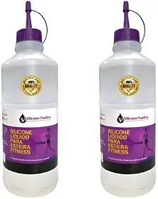 Kit de Silicone Lubrificante 2 Litros Para Esteiras Ergométrica Profissional e Domestica