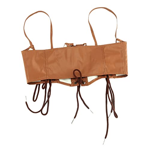 Body Waist Belt for Women PU Leather Rave Party Punk Waist Belt Body Chest Harness Belt3