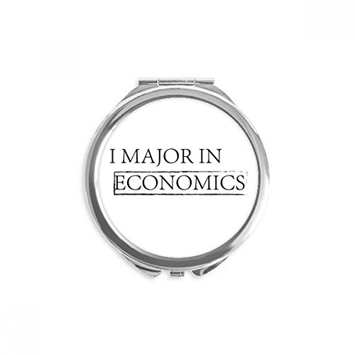 Miroir rond de poche citation économie pour en finir avec les retouches maquillage sans miroir