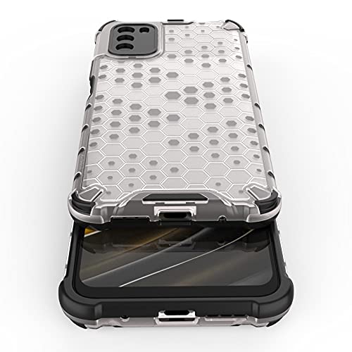 Image of Glasgow Back Case Cover Designed for Poco M3 - Transparent