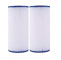 IPW Industries Inc. FXHSC 10" x 4.5" Whole House Water Filter, Compatible with GE FXHSC, Culligan R50-BBSA, Pentek R50-BB and Dupont WFHDC3001, American Plumber W50PEHD, GXWH40L (Pack of 2)