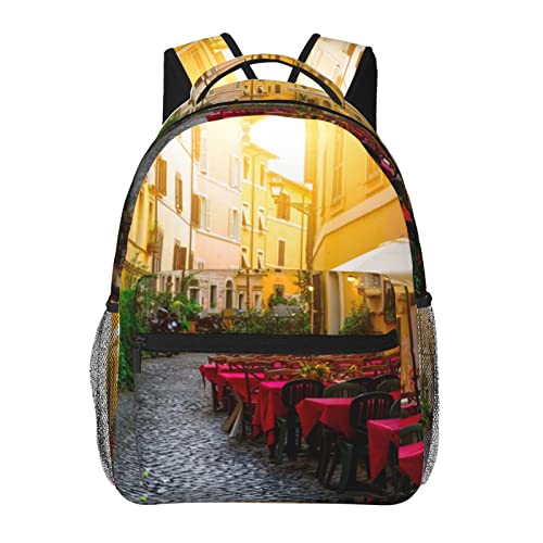 Sac à dos ordinateur style décontracté grand volume noir pour ranger vos affaires