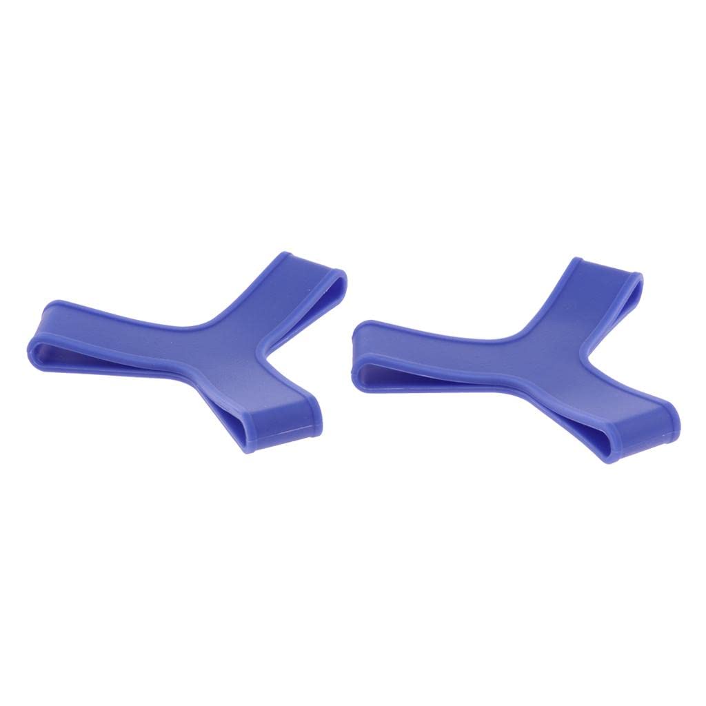 DYNWAVE Diving Fin Straps for Snorkeling - Blue Size S