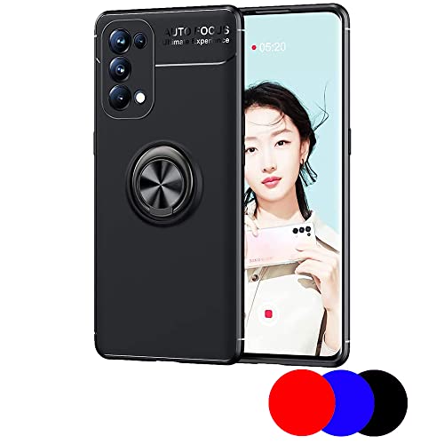 Lapinette Cover Compatibile con Oppo A74 5G Anello...