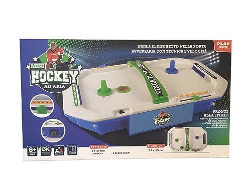 Air-Tischhockey für Kinder, Spiel Hockey Flipper Spiel Hockey Kinder Lufthockey mit 2 Griffen und 2 Scheiben inklusive, komplett mit integriertem Punktezähler – Bild 6