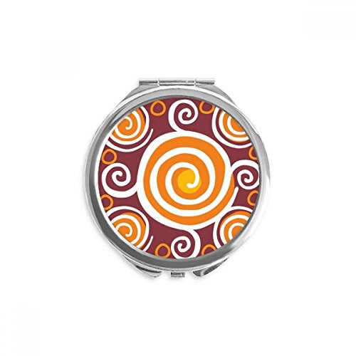 Miroir de poche totem mexicain, idée cadeau originale pour passionnés de maquillage