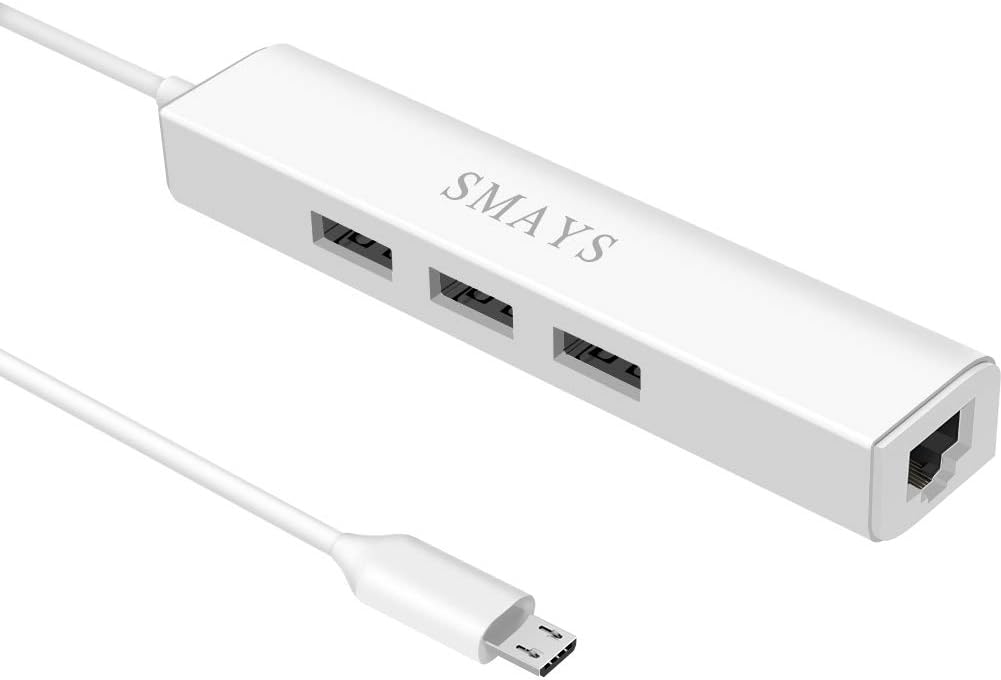 Micro USB Hub with Ethernet
